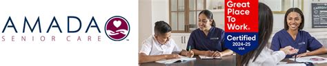 Amada Senior Care Jobs: Overview .
